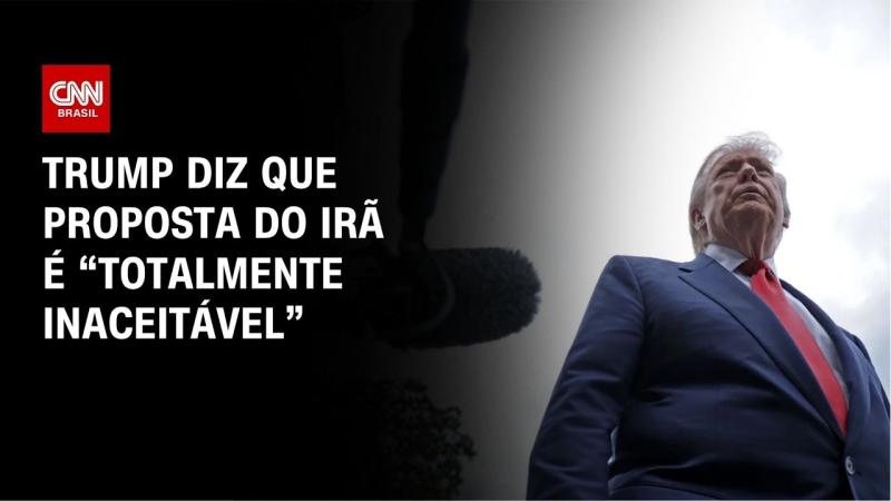  Trump diz que proposta do Irã para encerrar guerra é 