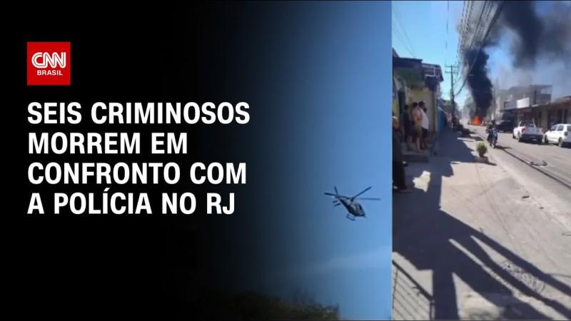 Polícia mata seis criminosos em confronto com a facção TCP no RJ