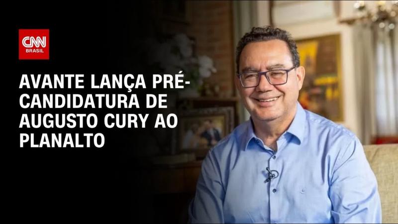 Avante anuncia pré-candidatura do escritor Augusto Cury ao Planalto
