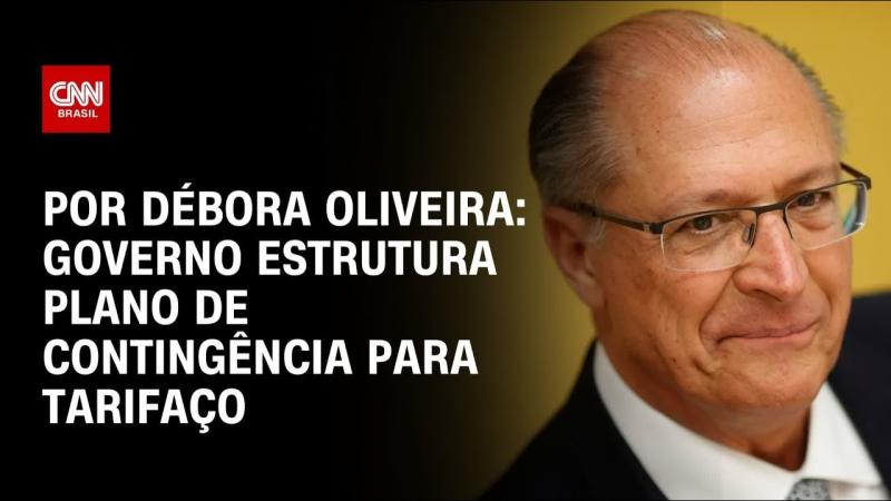 Governo estrutura plano de contingência para tarifaço