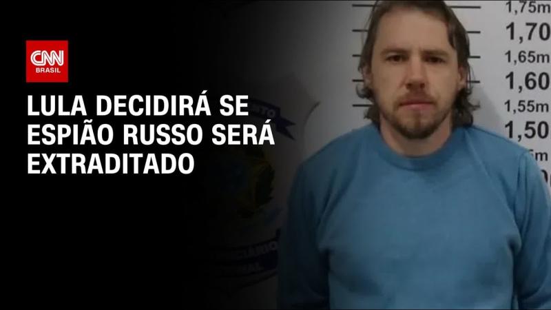 Lula decidirá se espião russo preso no Brasil será extraditado