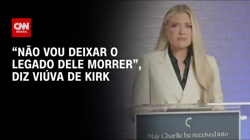 Viúva de Charlie Kirk: 