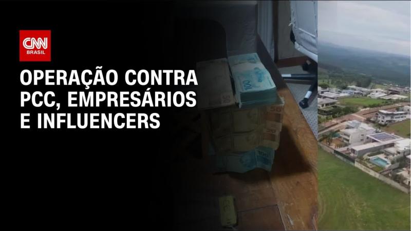 MP faz operação contra PCC, empresários, influencers e traficantes em SP