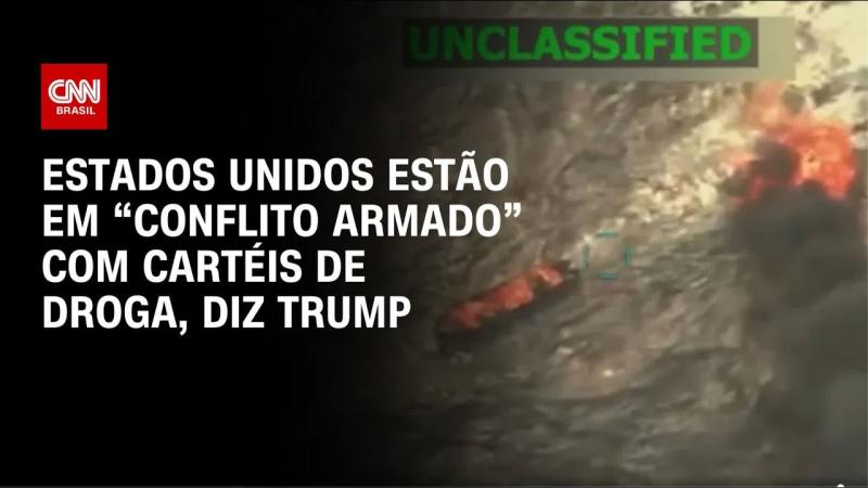 Governo Trump determina que EUA estão em “conflito armado” com cartéis de droga