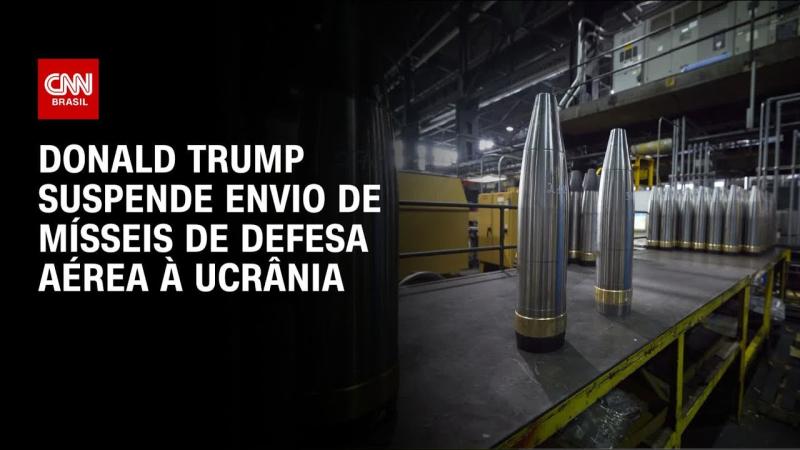 EUA suspendem envio de mísseis de defesa aérea para a Ucrânia