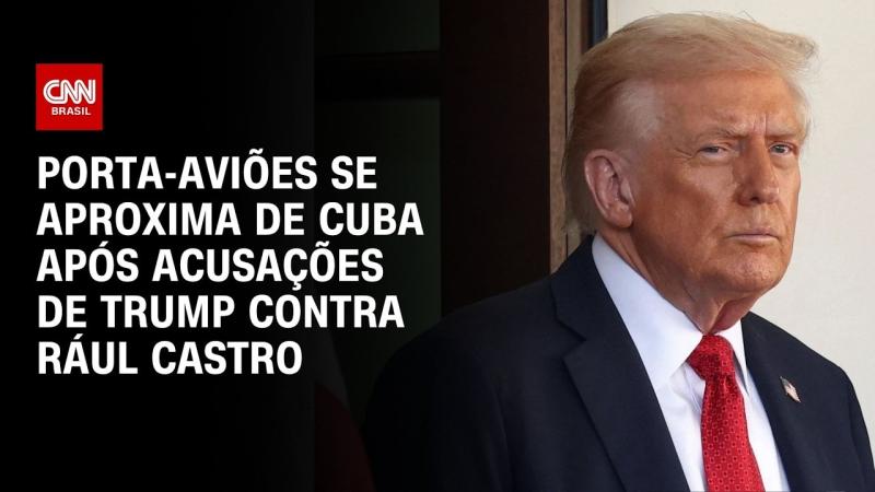  Tensão EUA-Cuba: porta-aviões se aproxima após acusações contra Rául Castro