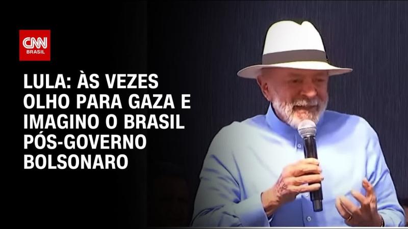 Lula compara destruição em Gaza ao Brasil pós-Bolsonaro