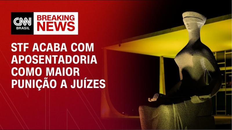STF decide acabar com aposentadoria compulsória de juízes