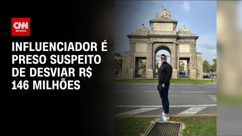 Influenciador suspeito de desviar R$ 146 milhões via Pix é preso no Panamá