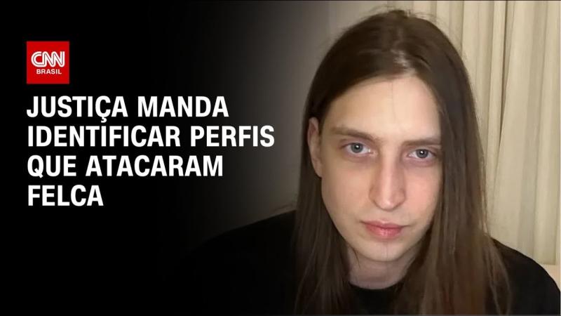 Justiça manda identificar perfis que acusaram Felca de pedofilia