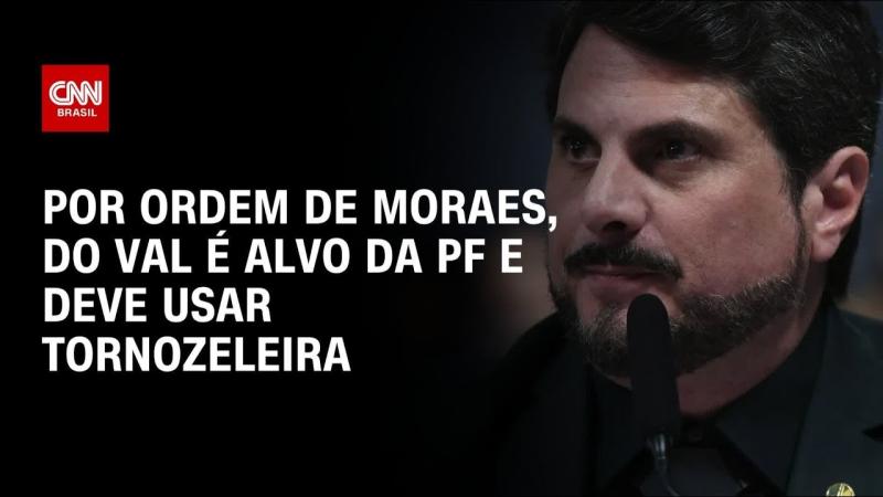 Moraes impõe medidas cautelares a senador Marcos do Val