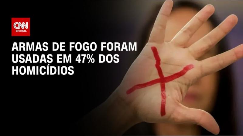  Armas de fogo foram usadas em 47% dos homicídios de mulheres, diz estudo 