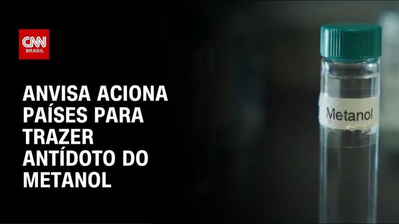 Anvisa aciona outros países para trazer antídoto do metanol para o Brasil