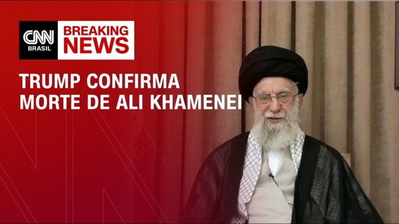  Ataques ao Irã: Donald Trump confirma morte de Ali Khamenei