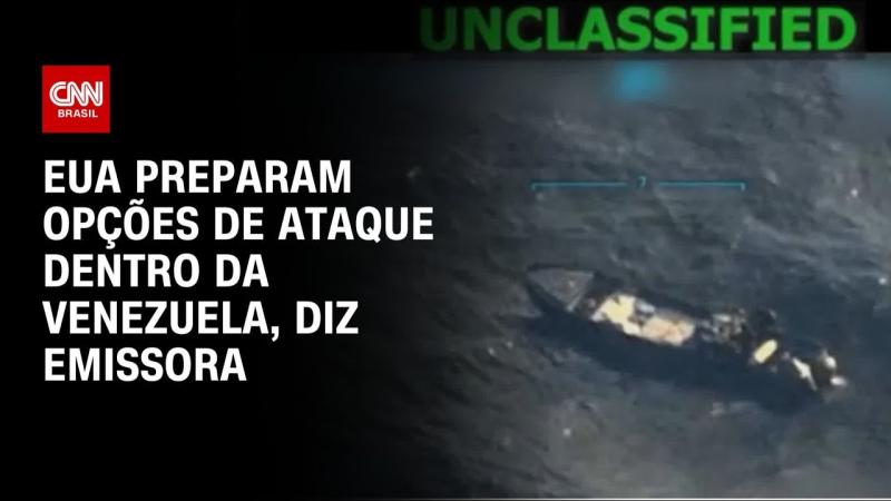 EUA preparam opções para ataques dentro da Venezuela, diz emissora