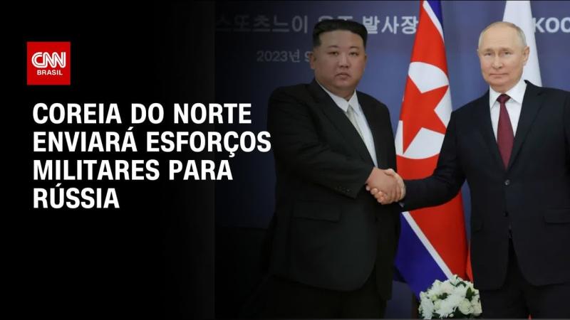 Coreia do Norte enviará até 30 mil soldados para Rússia, diz Ucrânia