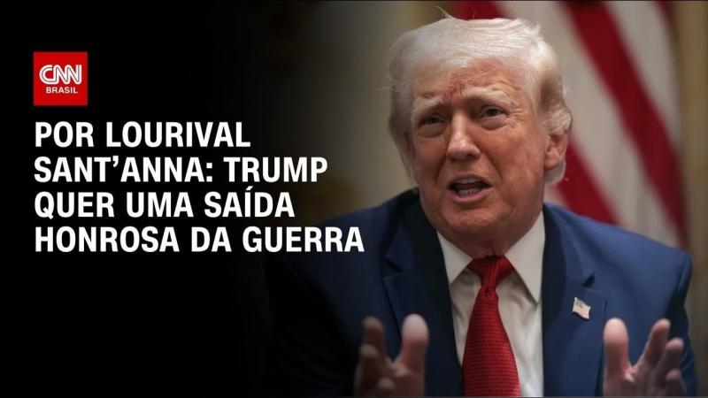 Trump busca saída honrosa da guerra; veja análise sobre estratégia e concessões