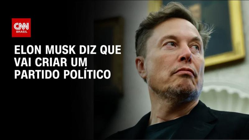 Elon Musk diz que vai criar um partido político
