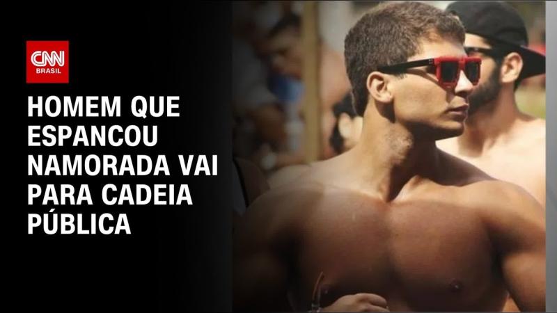 Homem que espancou namorada com 60 socos vai para cadeia pública 