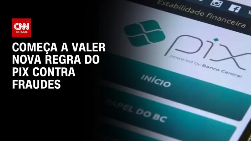 Começa a valer nesta segunda-feira (2) nova regra do Pix contra fraudes