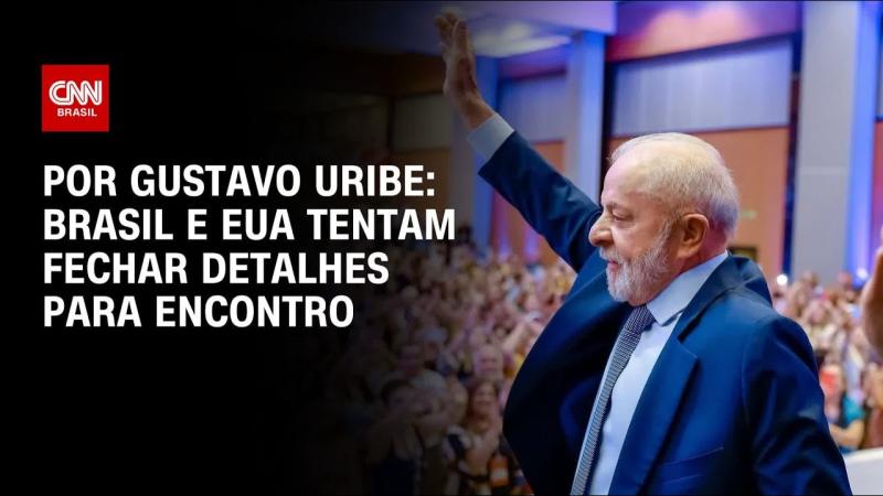 Brasil e EUA tentam fechar últimos detalhes para encontro entre Lula e Trump