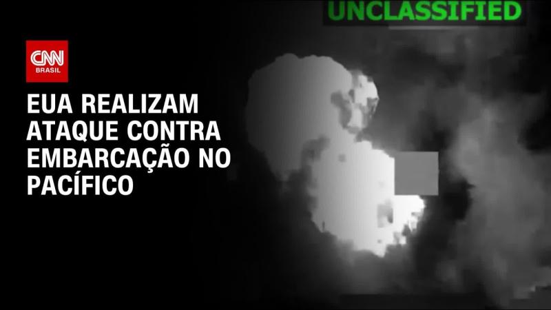 Ataque dos EUA a embarcação no Pacífico deixa dois mortos