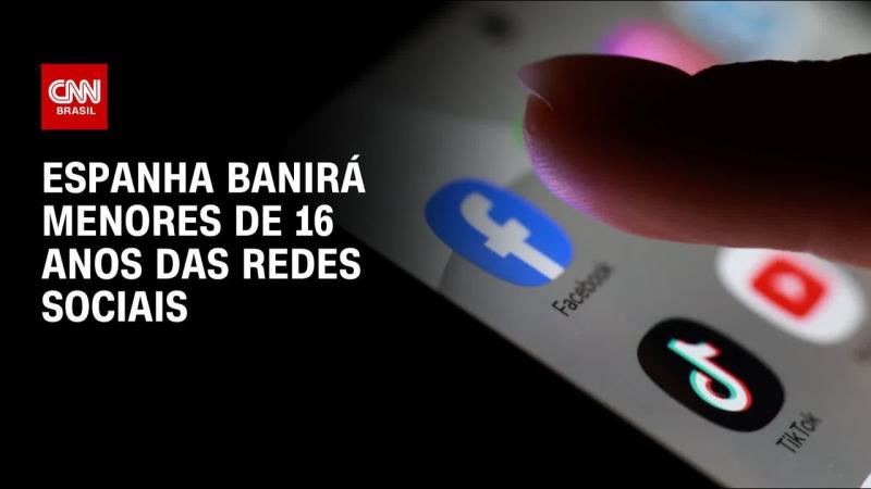  BR Pular navegação Pesquisar Criar 6 Imagem do avatar Espanha proibirá o uso de redes sociais para menores de 16 anos