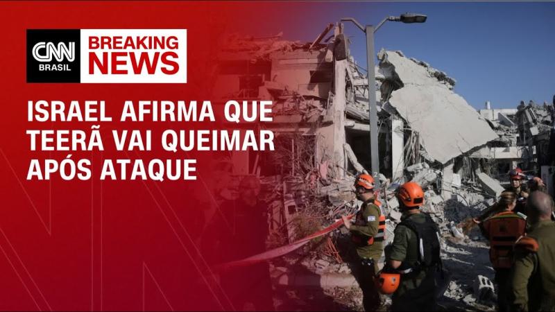 Israel afirma que Teerã vai queimar após ataque 