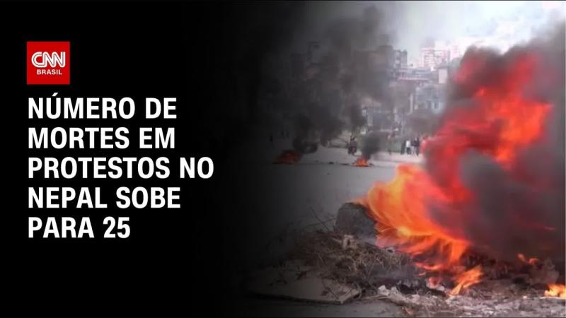 Número de mortes em protestos no Nepal sobe para 25 