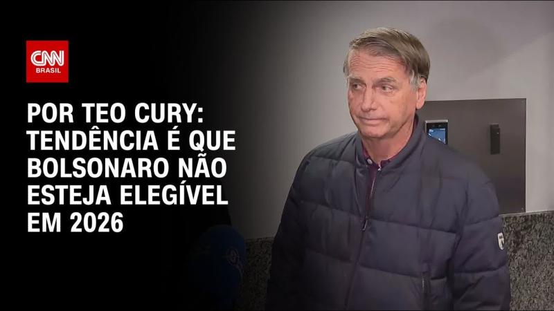 Tendência é que Bolsonaro não esteja elegível em 2026
