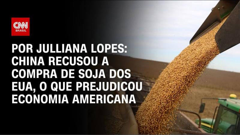 China recusou a compra de soja dos EUA, o que prejudicou economia americana