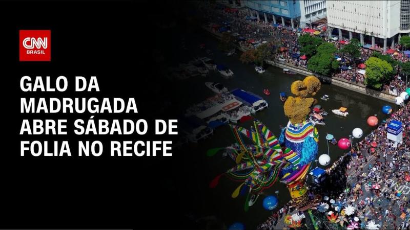 Galo da Madrugada abre sábado de Carnaval no Recife