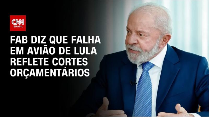 Militares veem falha em avião de Lula como reflexo de cortes no orçamento