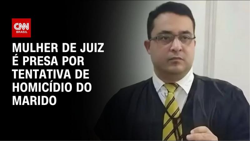  Juiz é baleado em casa, e esposa é presa em flagrante