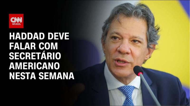 Haddad deve conversar com secretário dos EUA para reunião entre Lula e Trump