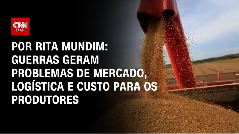 Guerras geram problemas de mercado, logística e custo para os produtores