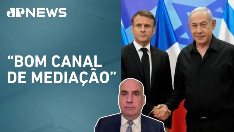 Qual a possibilidade da França mediar conflito entre Israel e Irã? Furriela comenta