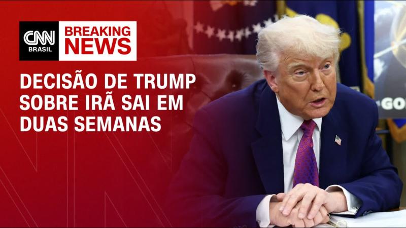 Trump decidirá se EUA entrarão no conflito em duas semanas, diz Casa Branca