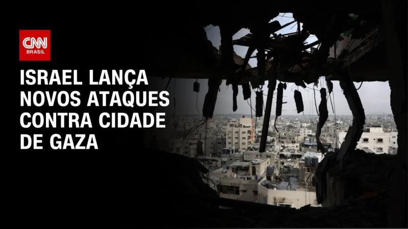 Israel ataca subúrbios da Cidade de Gaza e promete continuar com ofensiva