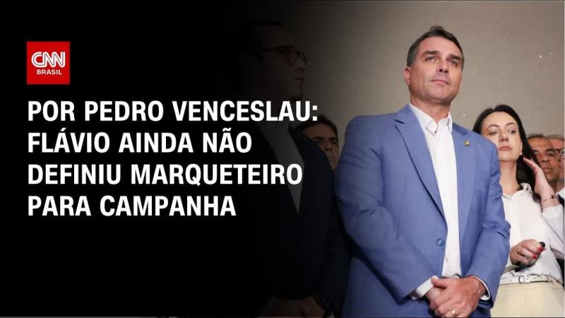  Eleições 2026: Flávio Bolsonaro ainda não definiu marqueteiro para campanha