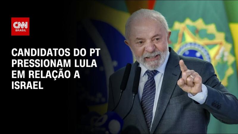 Petistas cobram Lula por posição mais dura contra Israel