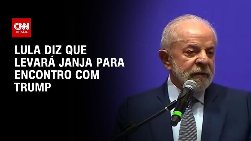 Lula exalta papel da mulher e diz que levará Janja para encontro com Trump