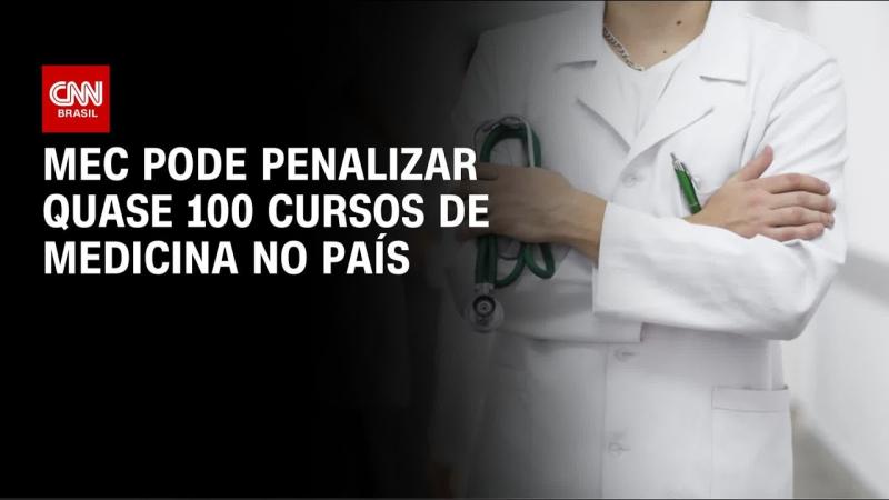 MEC diz que 30% dos cursos de medicina vão ser punidos por avaliação ruim