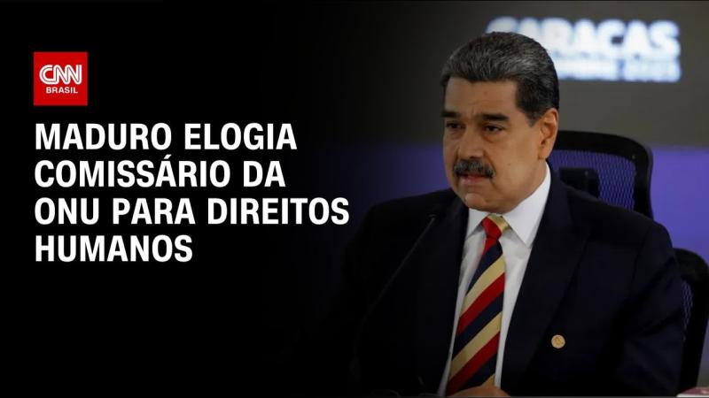 Maduro elogia críticas da ONU aos EUA e reforça laços com a Rússia