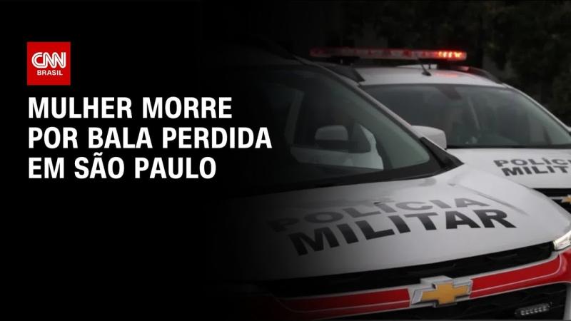  Mulher morre após ser atingida por bala perdida durante tiroteio em SP