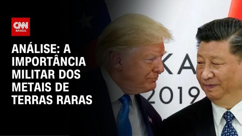 Análise: China pressiona EUA com regras sobre metais raros