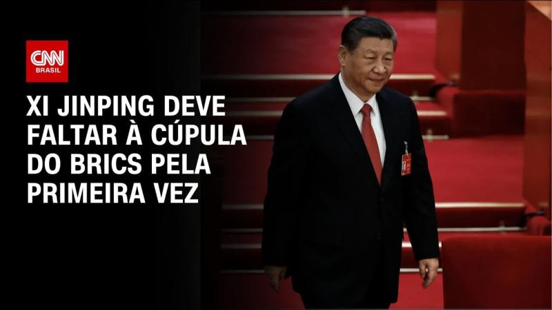 Xi Jinping não estará na Cúpula do Brics pela primeira vez