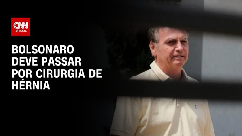 Bolsonaro está apto e fará cirurgia nesta quinta-feira (25), às 9h, diz boletim