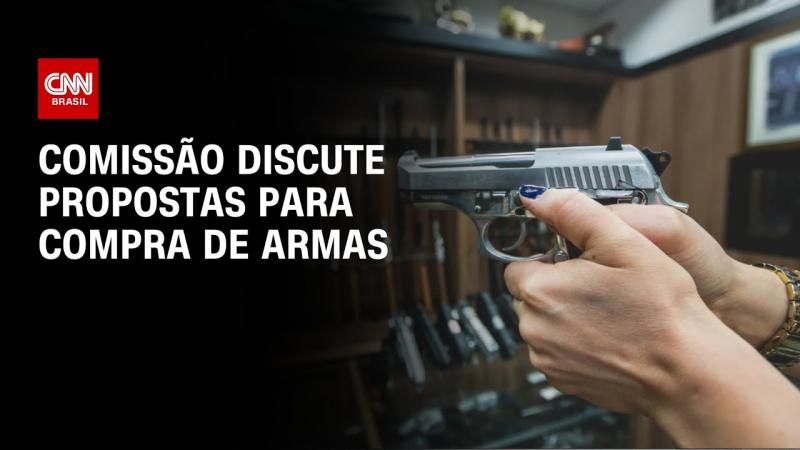 Câmara discute mudanças nas regras para compra e porte de armas