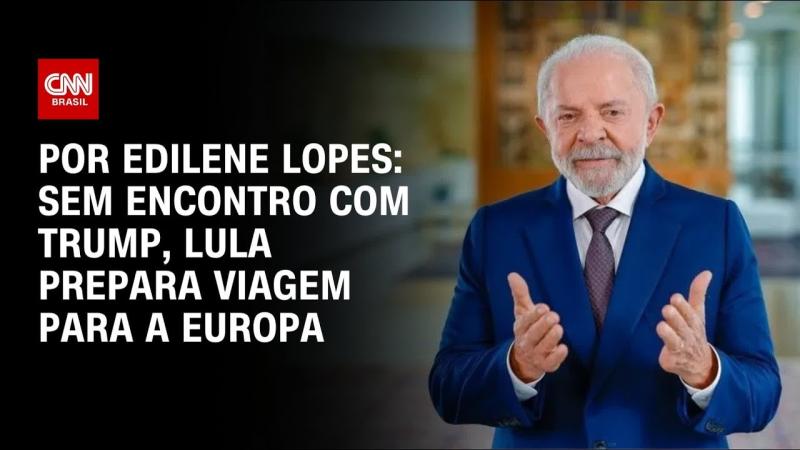 Sem confirmação de encontro com Trump, Lula prepara viagem para a Europa |
